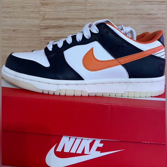 Halloween 2021 Nike Dunk Low PRM (GS)- size 5Y -deadstock - Picture 4 of 7